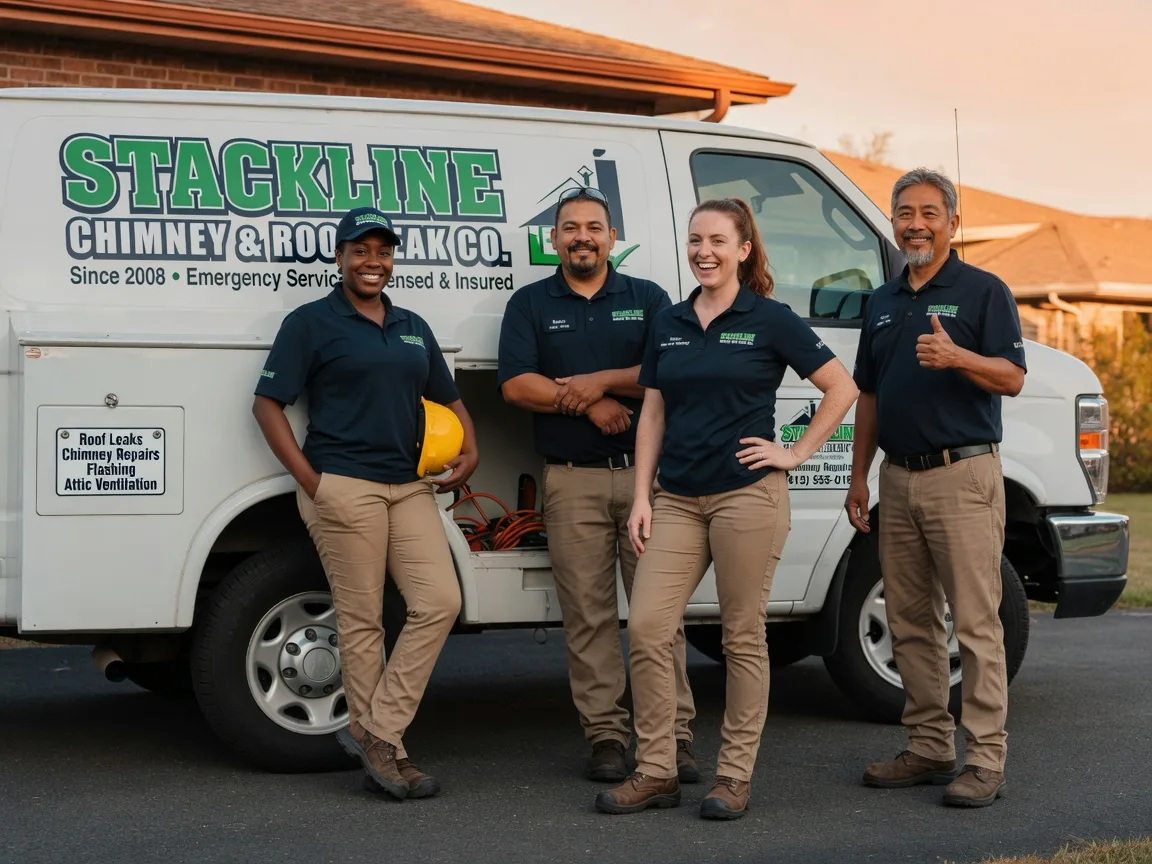 Chimney flashing repair company in Wausau, WI